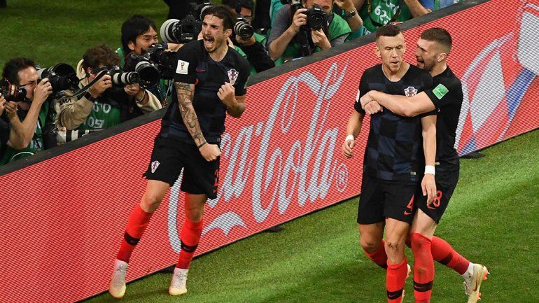 Croacia ganó en el alargue ante Inglaterra y es finalista del Mundial