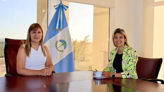 Gloria Ruiz y Nadia Márquez