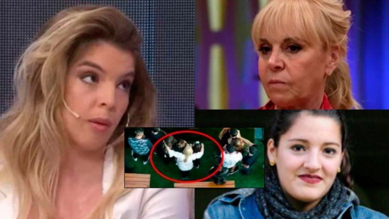 Dalma estalló ante el recuerdo del abrazo de Claudia y Jana en el velorio de Maradona