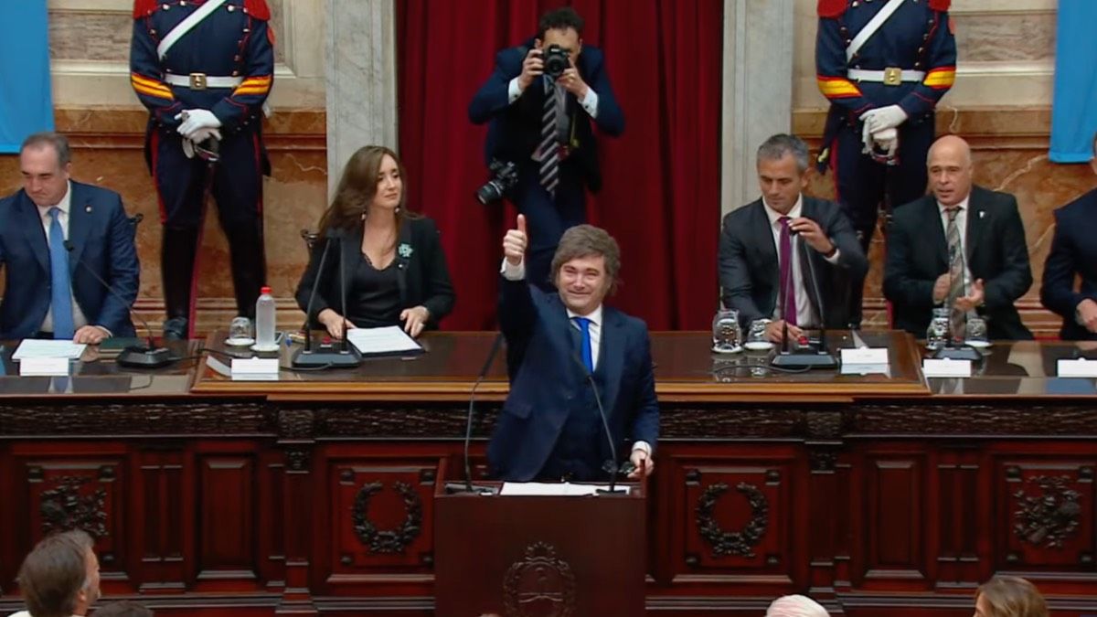 Punto por punto, el discurso de Javier Milei en la apertura de sesiones ...