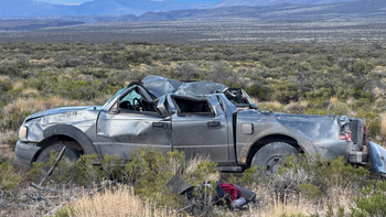 ruta 40: una camioneta protagonizo un brutal vuelco en cercanias del paraje tilhue ruta 40: una camioneta protagonizo un brutal vuelco en cercanias del paraje tilhue
