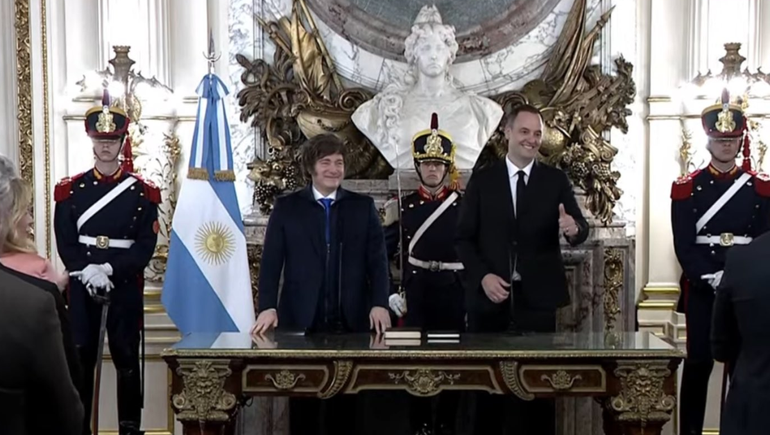 El exvocero se convirtió en el tercer ministro coordinador en lo que va de la gestión libertaria.