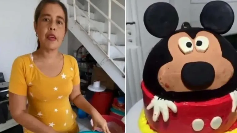 Murió la repostera que había sido escrachada por su fallida torta de Mickey Mouse
