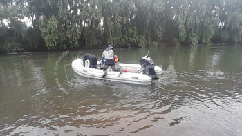 adolescente desaparecido en el rio neuquen: como fue la busqueda este martes adolescente desaparecido en el rio neuquen: como fue la busqueda este martes