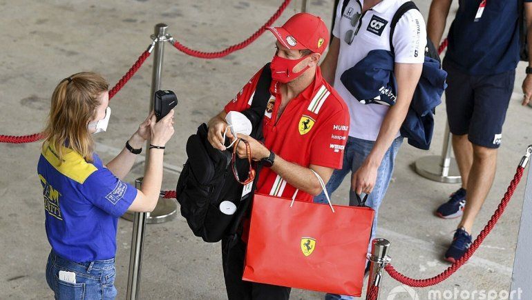 Los dos positivos de  coronavirus de la F1 ya están controlados