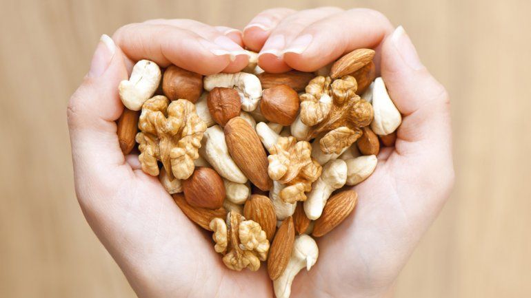 Los frutos secos son clave en una buena alimentación.