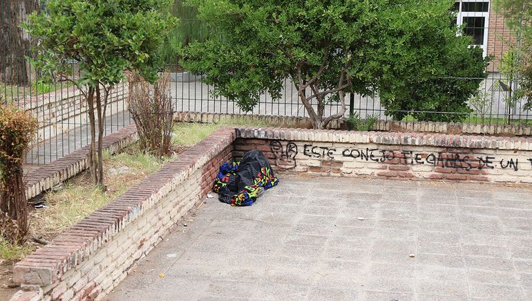 La mayoría de las personas que viven en la calle son de Neuquén.
