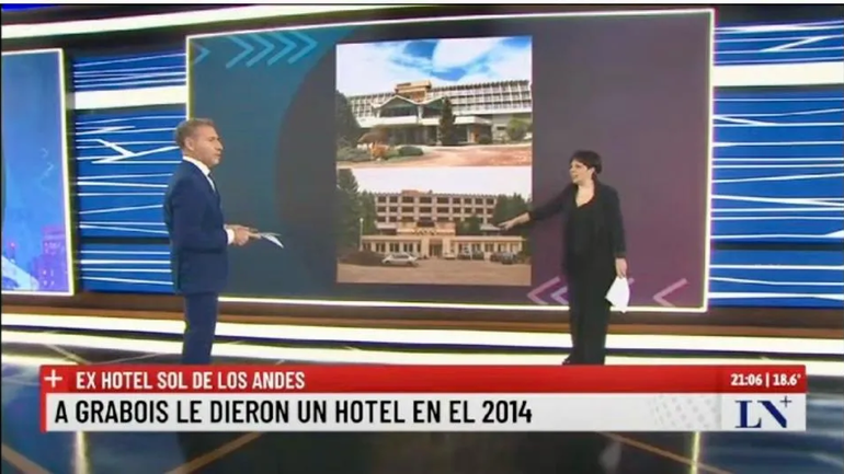 ¿Un hotel de Juan Grabois en San Martín de los Andes? El papelón de Luis Majul al aire