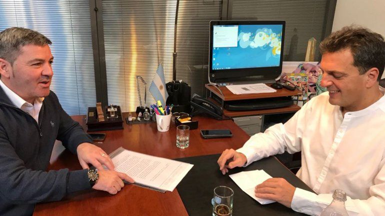 Sánchez se reunió con Massa de cara al armado del 2019