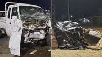 murio un hombre y dos personas resultaron heridas: un vehiculo se habria cruzado de carril