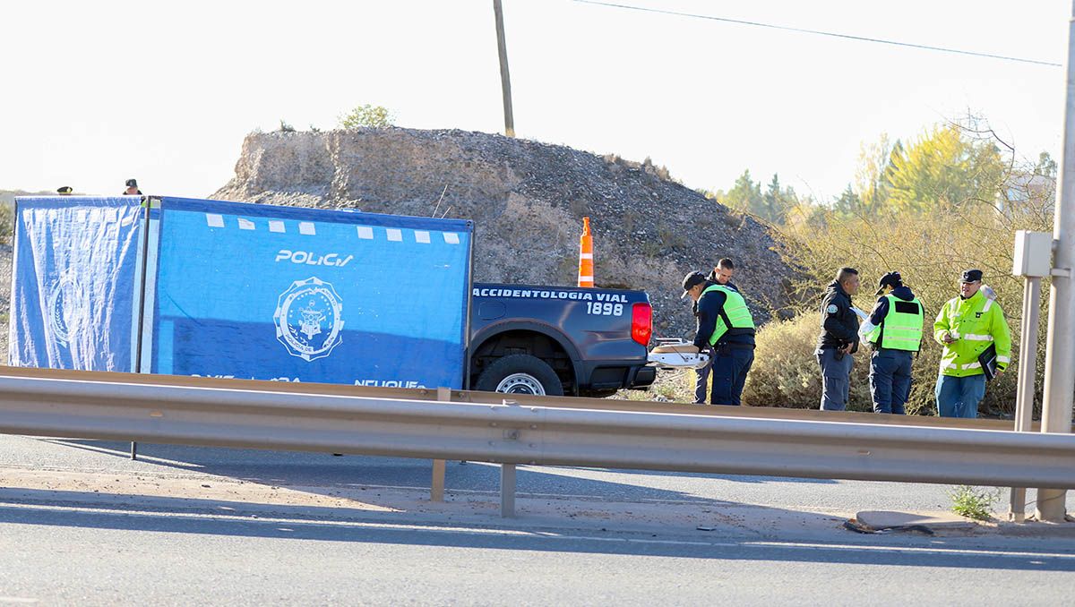 Choque fatal en Ruta 7: el motociclista tenía 32 años y murió en el acto tras ser embestido por el camión