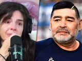 Dalma se refirió al momento de la foto de cómo estaba Diego Maradona cuando murió