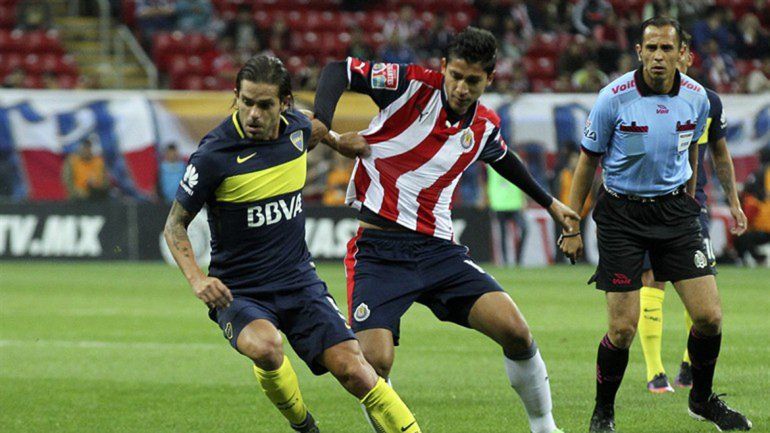 El ex Real Madrid fue uno de los mejores del Xeneize en Guadalajara.