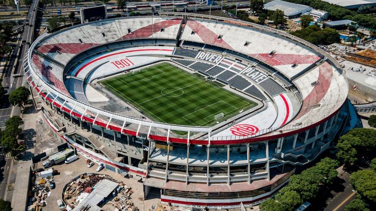 River presentó la nueva modificación del Monumental River presentó la nueva modificación del Monumental