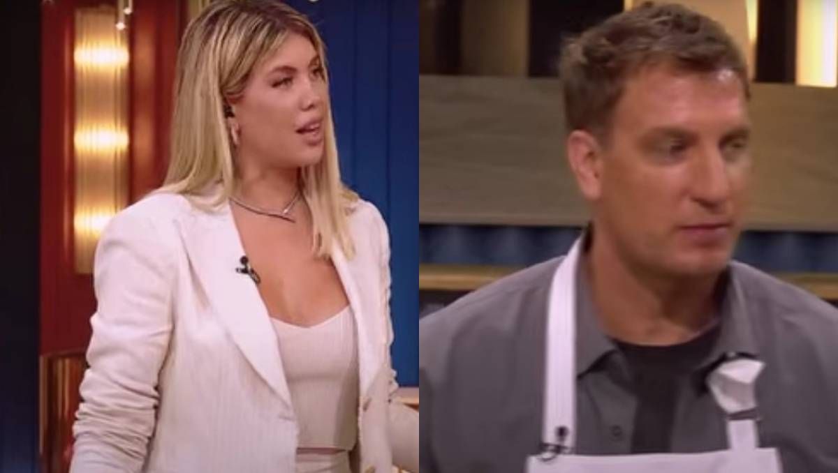A los gritos en MasterChef Celebrity: el cruce viral entre Maxi López y Wanda Nara