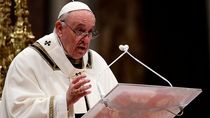 el papa volvio a criticar la locura insensata de la guerra