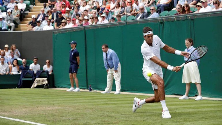 Del Potro y Schwartzman debutan con victoria en Wimbledon