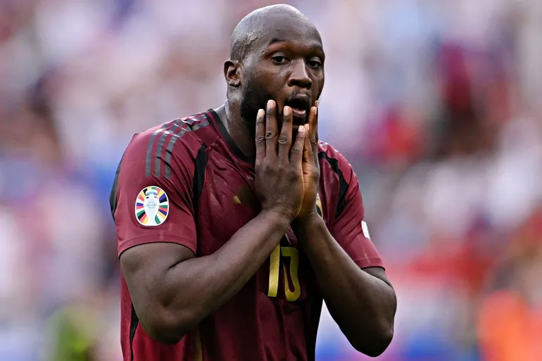 Lukaku fue el centro de las críticas tras el primer partido de Bélgica. 