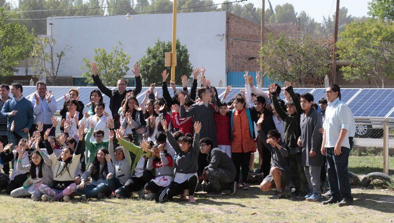 Por primera vez un colegio urbano tiene energía solar