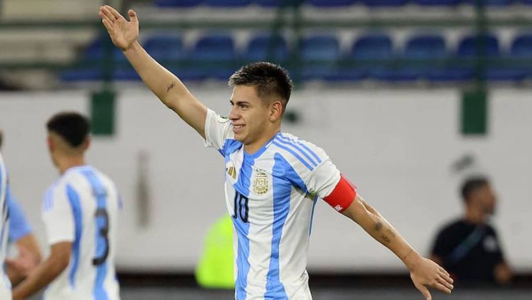 El Diablito Echeverri y una fuerte confesión tras la durísima victoria de la Selección Sub-20 contra Uruguay