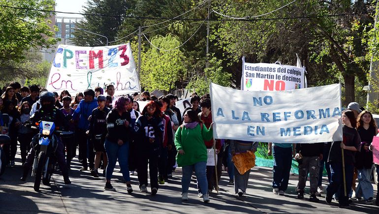 Protestas de estudiantes.