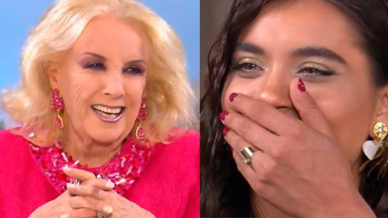 Mirtha cuestionó a Flor Peña y su relación poliamor