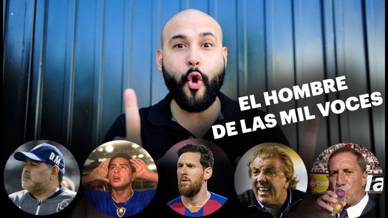 Imperdible: el Pato Muzzio imitó de corrido a los personajes del fútbol en F90