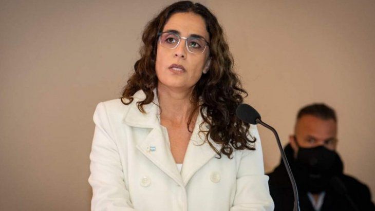 La presidenta de Pampetrol, María de los Ángeles Roveda.