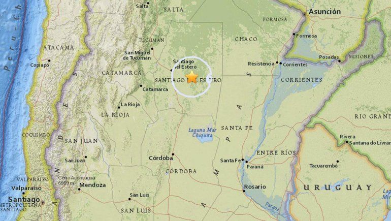 Santiago del Estero: se sintieron dos sismos de mediana intensidad