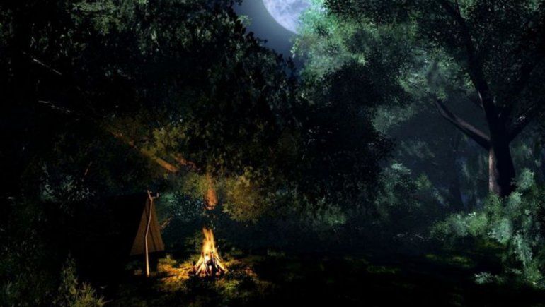 TikTok: acamparon solos y se espantaron al ver un video de su viaje. | Foto referencial.