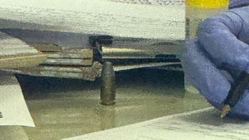 Santa Cruz: una bala sobre el escritorio del concejal Jonathan Sandoval. Santa Cruz: una bala sobre el escritorio del concejal Jonathan Sandoval.