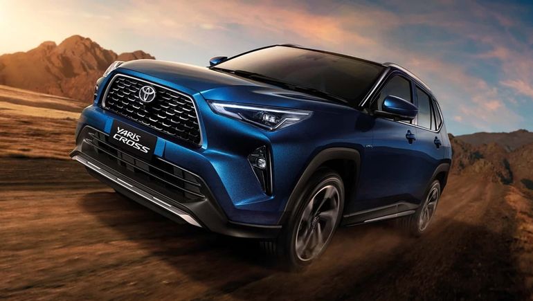 El Toyota Yaris Cross que actualmente se comercializa en Asia. Foto: Toyota El Toyota Yaris Cross que actualmente se comercializa en Asia. Foto: Toyota