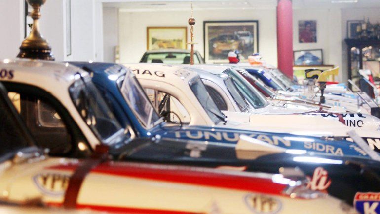 Las máquinas históricas del TC le dan color al centro