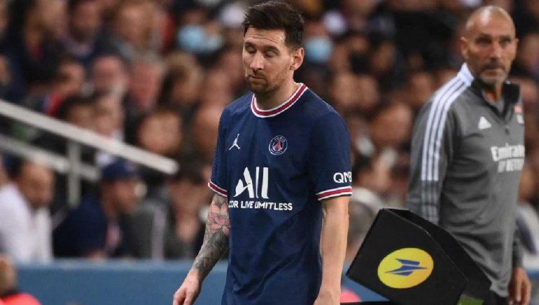 Fuerte crítica de la prensa francesa a Messi: Se está marchitando