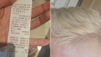 Fue a la peluquería, le cobraron $23.800 y el ticket se viralizó