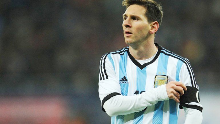 El astro argentino quiere un título con la Selección mayor.