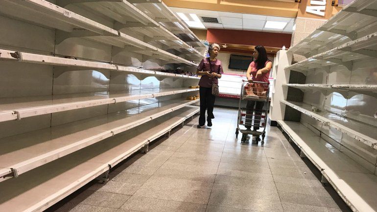 Por la hiperinflación