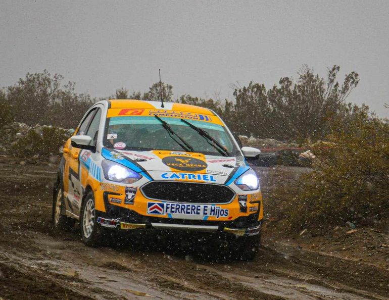 Debasa está primero al cabo de una difícil primera jornada. Fotos: gentileza Verónica Troncoso