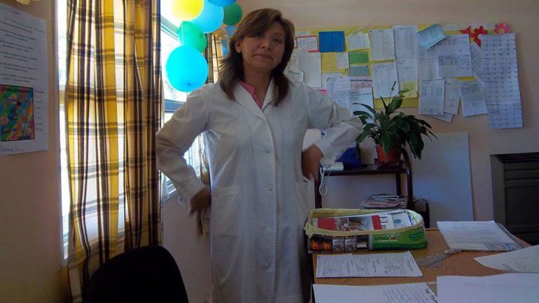 Marisa Montiveros hace 29 años ejerce la docencia en el norte neuquino.&nbsp;