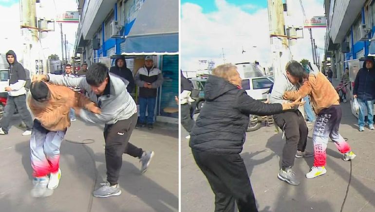 Empleados y víctimas de la clínica clandestina se agarraron a las piñas.