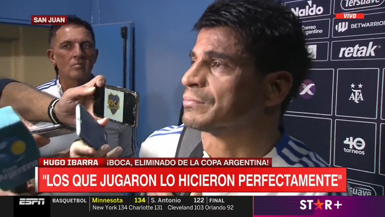 La contundente respuesta de Ibarra cuando le preguntaron por Aaron Molinas