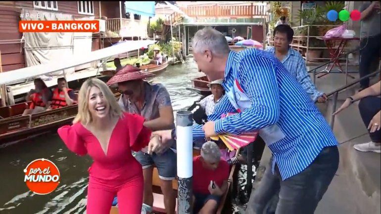 Wanda se mostró sexy y casi queda desnuda