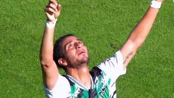 El Pulpo González y la dedicatoria para Russo. El Pulpo González y la dedicatoria para Russo.