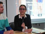 La directora del ISEPCi, Mercedes Lamarca, en la presentación de los datos de la situación nutricional de Neuquén.