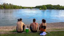 Será un día ideal para estar cerca del río Limay en Neuquén