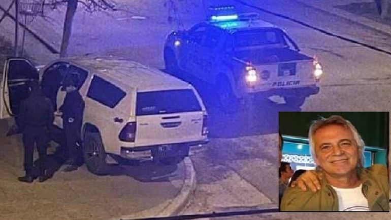 Alejandro Bosaz se descompensó el domingo y tuvo un accidente en el barrio Almirante Brown de Cipolletti.