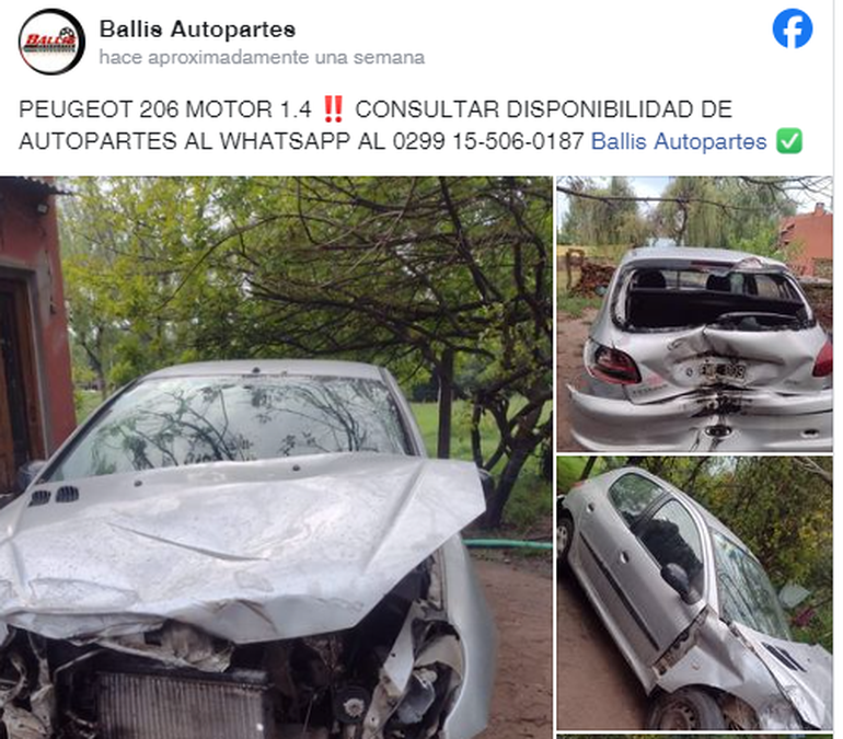 Las publicaciones en las redes sociales son falsas, ya que el comercio no tiene perfil. Las publicaciones en las redes sociales son falsas, ya que el comercio no tiene perfil.