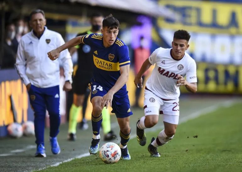 Nicolás Capaldo en su paso por Boca Nicolás Capaldo en su paso por Boca