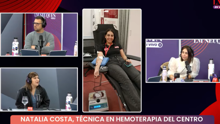 Casa de Gobierno se convierte este martes en un centro de donación de sangre en Neuquén