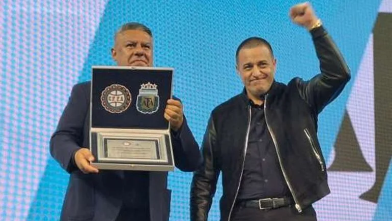 El presidente de la AFA